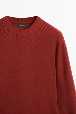 Джемпер с круглым вырезом massimo dutti- Заказать в России