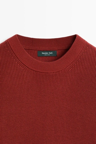 Джемпер с круглым вырезом massimo dutti- Заказать в России