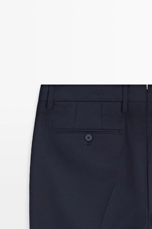 Текстурированные брюки костюма- Заказать в России