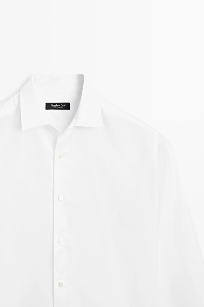 Рубашка из 100% хлопка с кроем regular fit