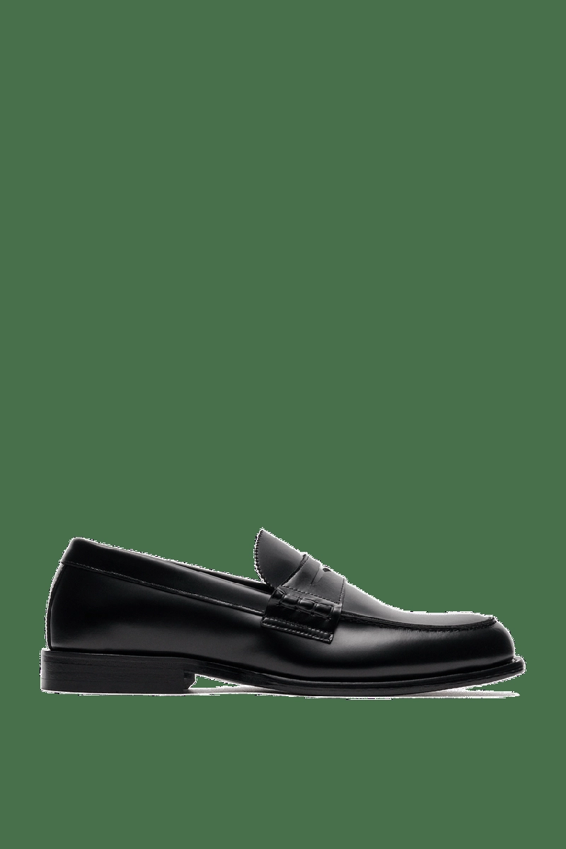 Кожаные лоферы с монетницей massimo dutti