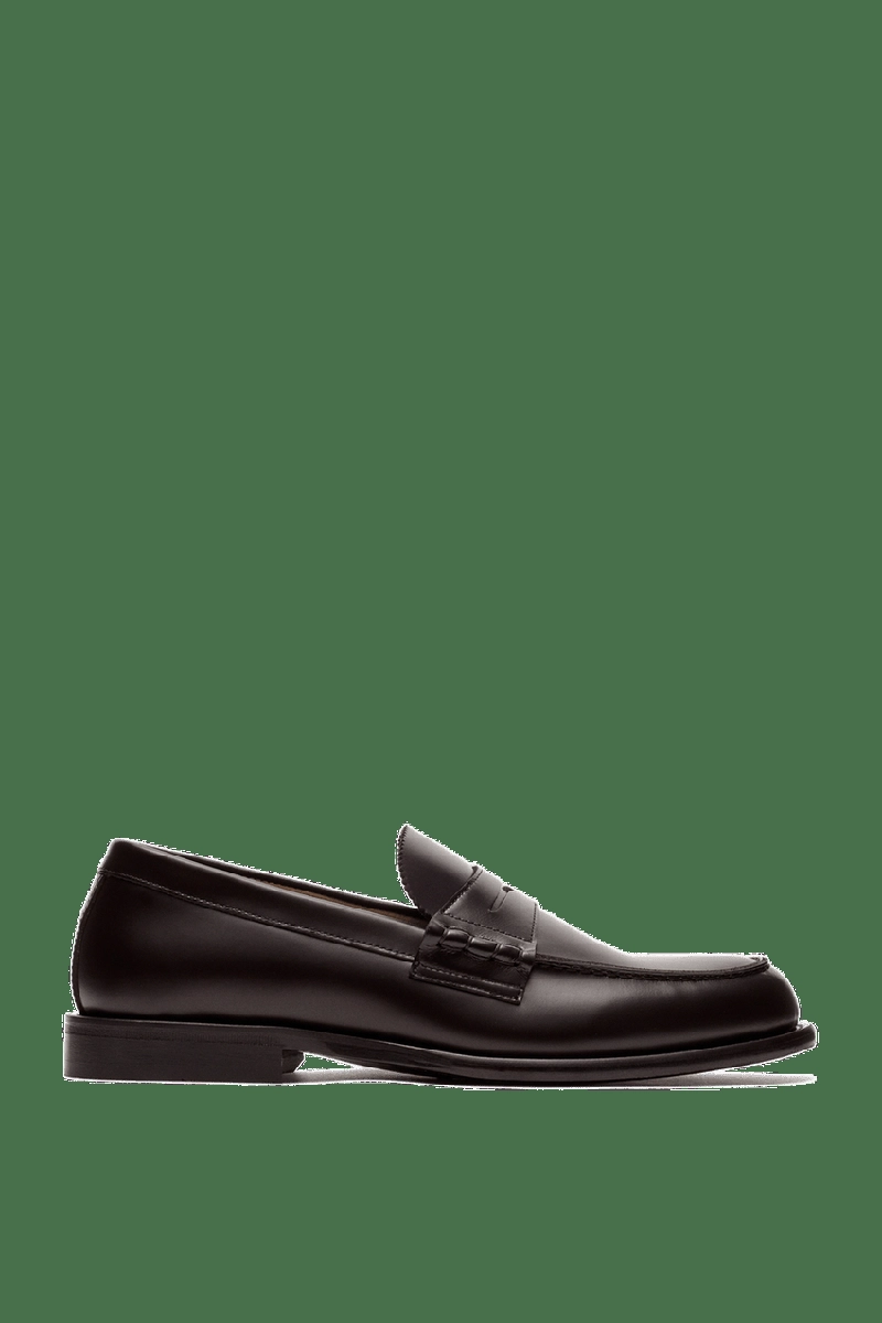 Кожаные мокасины с ремешком massimo dutti