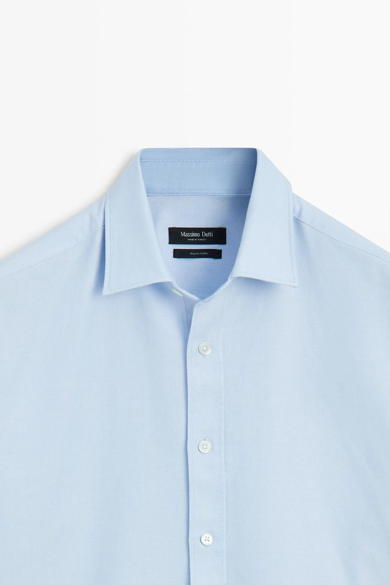 Рубашка regular fit из 100% хлопка oxford