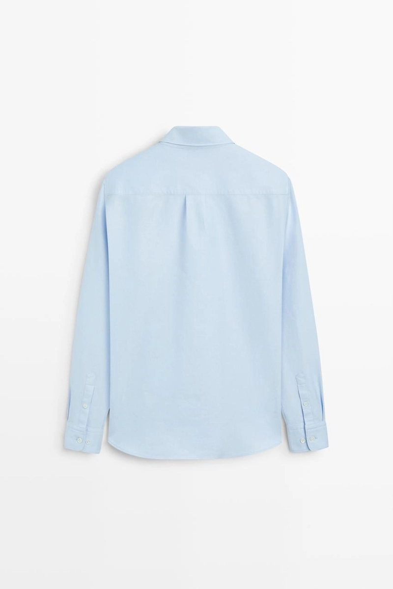 Рубашка regular fit из 100% хлопка oxford