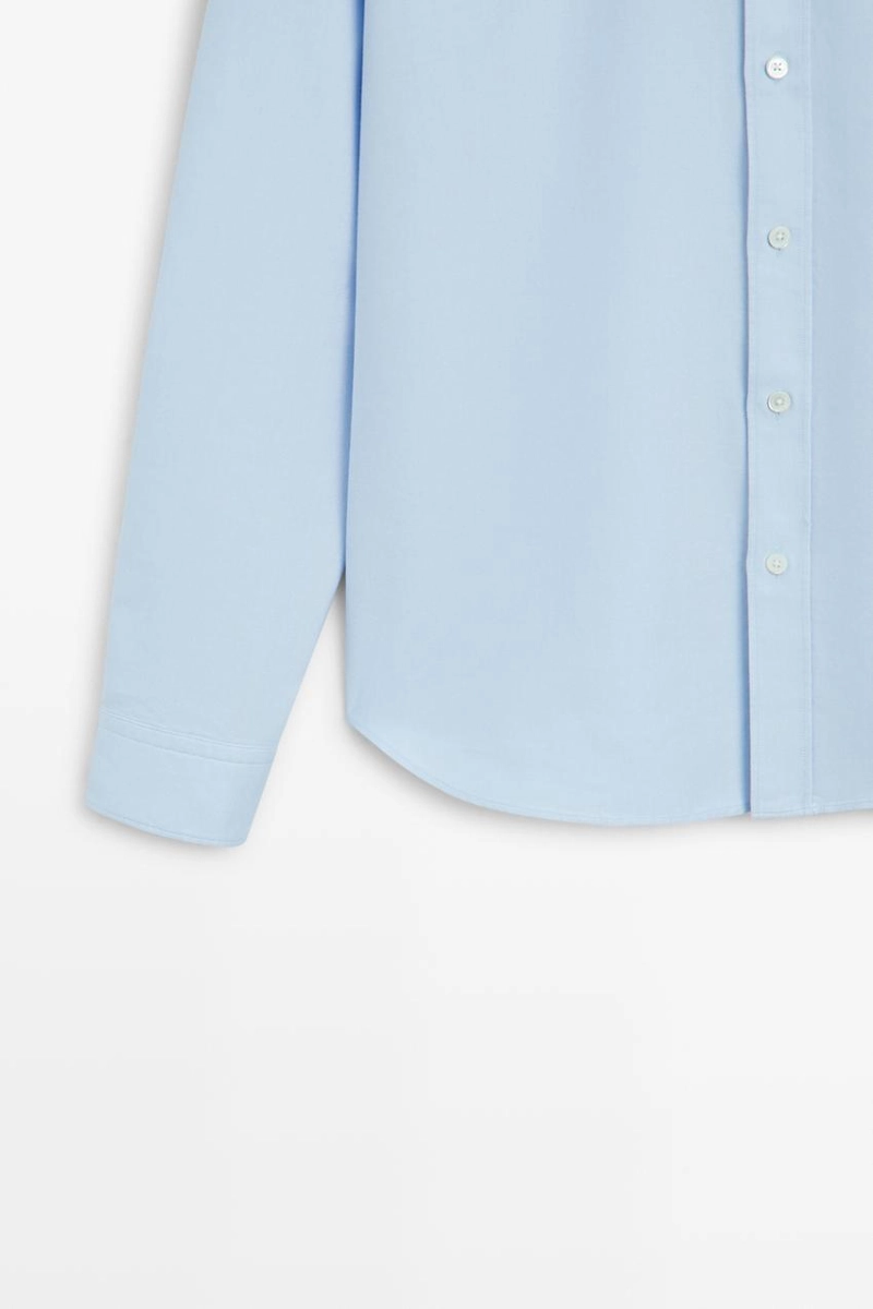 Рубашка regular fit из 100% хлопка oxford