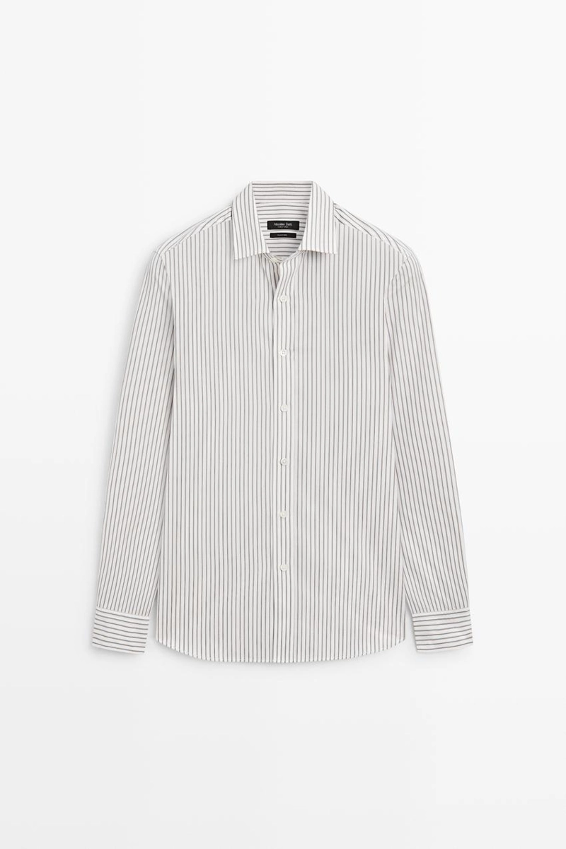 Рубашка regular fit из 100% хлопка