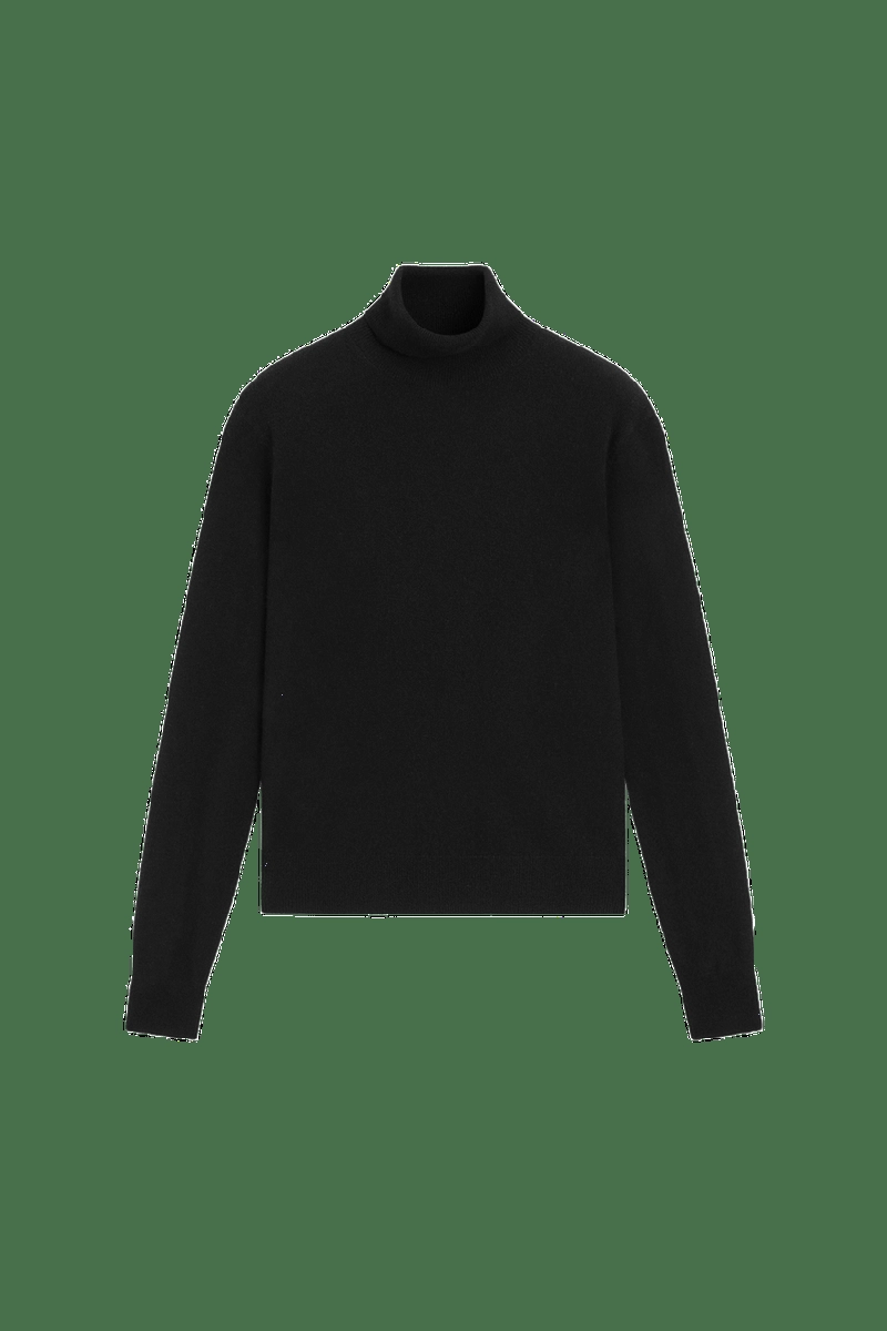 Свитер с высоким воротником из шерстяной смеси
