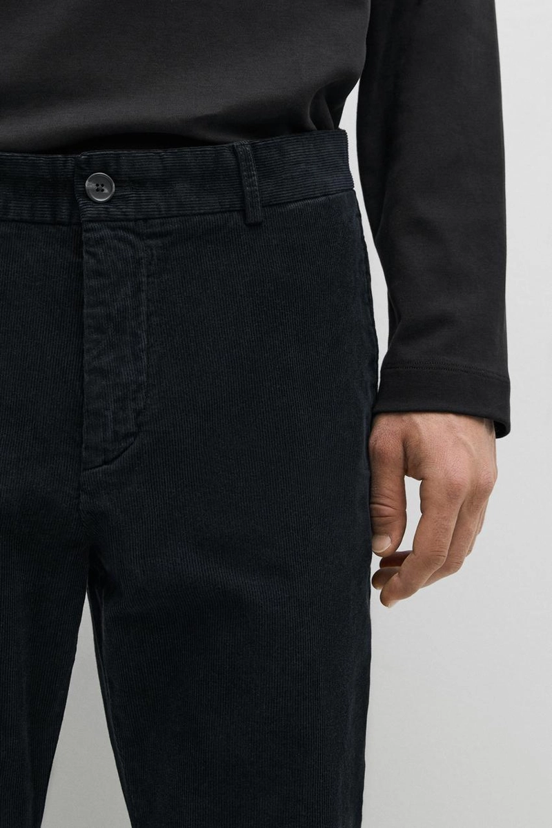 Узкие вельветовые брюки massimo dutti
