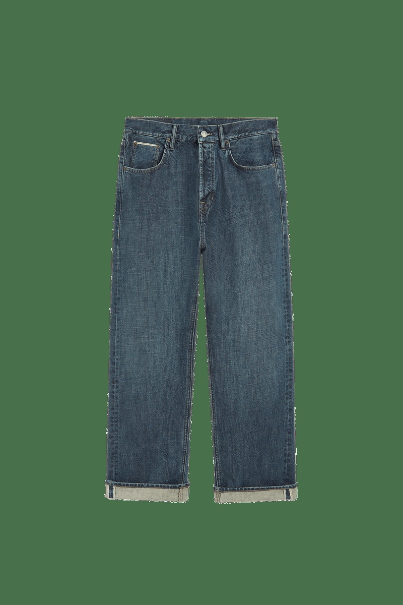 Джинсы с отделкой selvedge