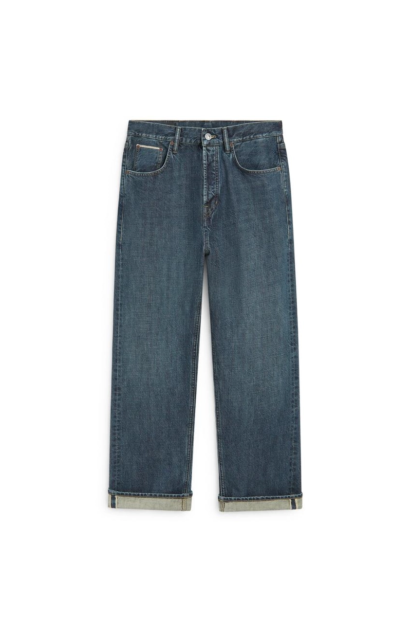 Джинсы с отделкой selvedge