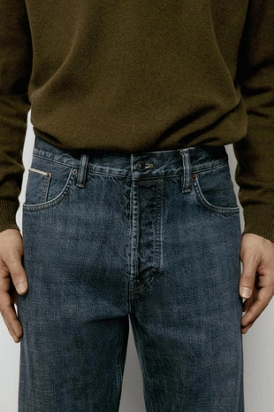 Джинсы с отделкой selvedge- Заказать в России