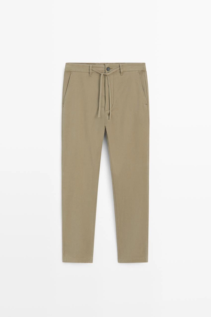 Брюки-джоггеры massimo dutti