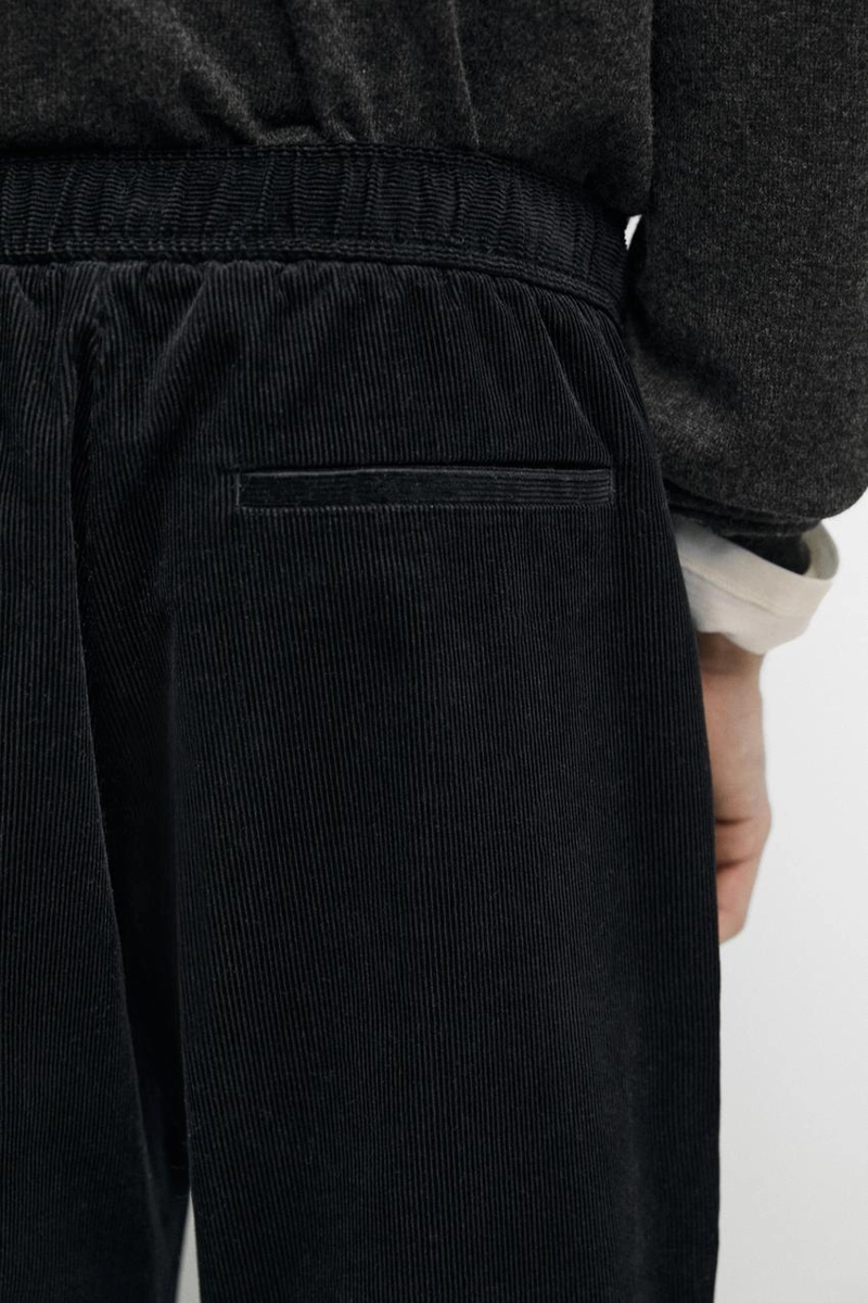 Брюки джоггеры из вельвета massimo dutti