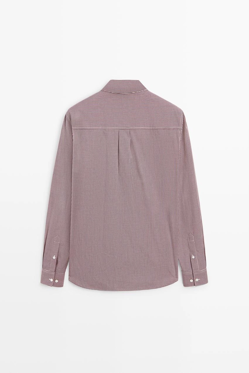 Рубашка в клетку regular fit