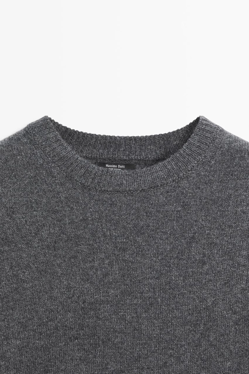 Свитер oversize из 100% кашемира