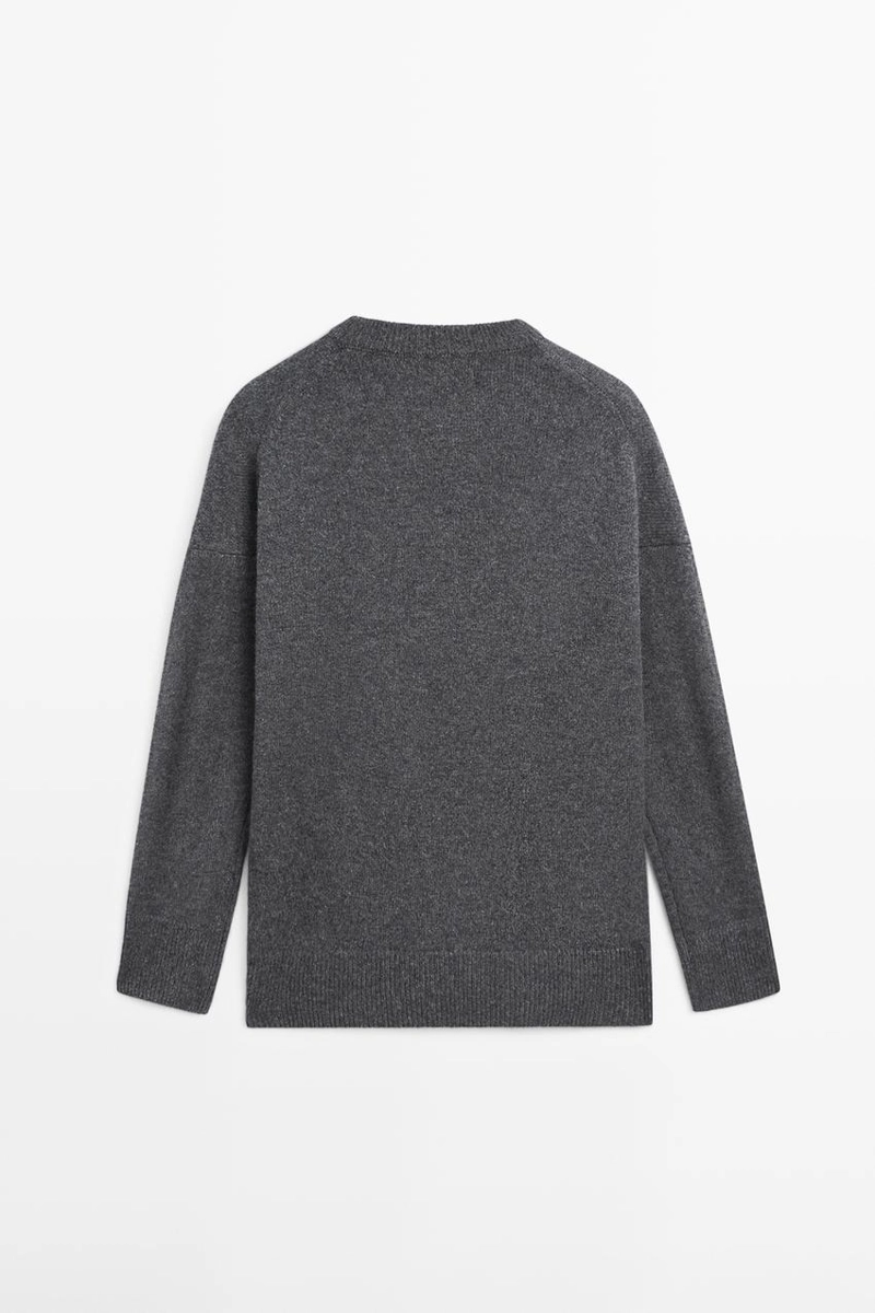 Свитер oversize из 100% кашемира