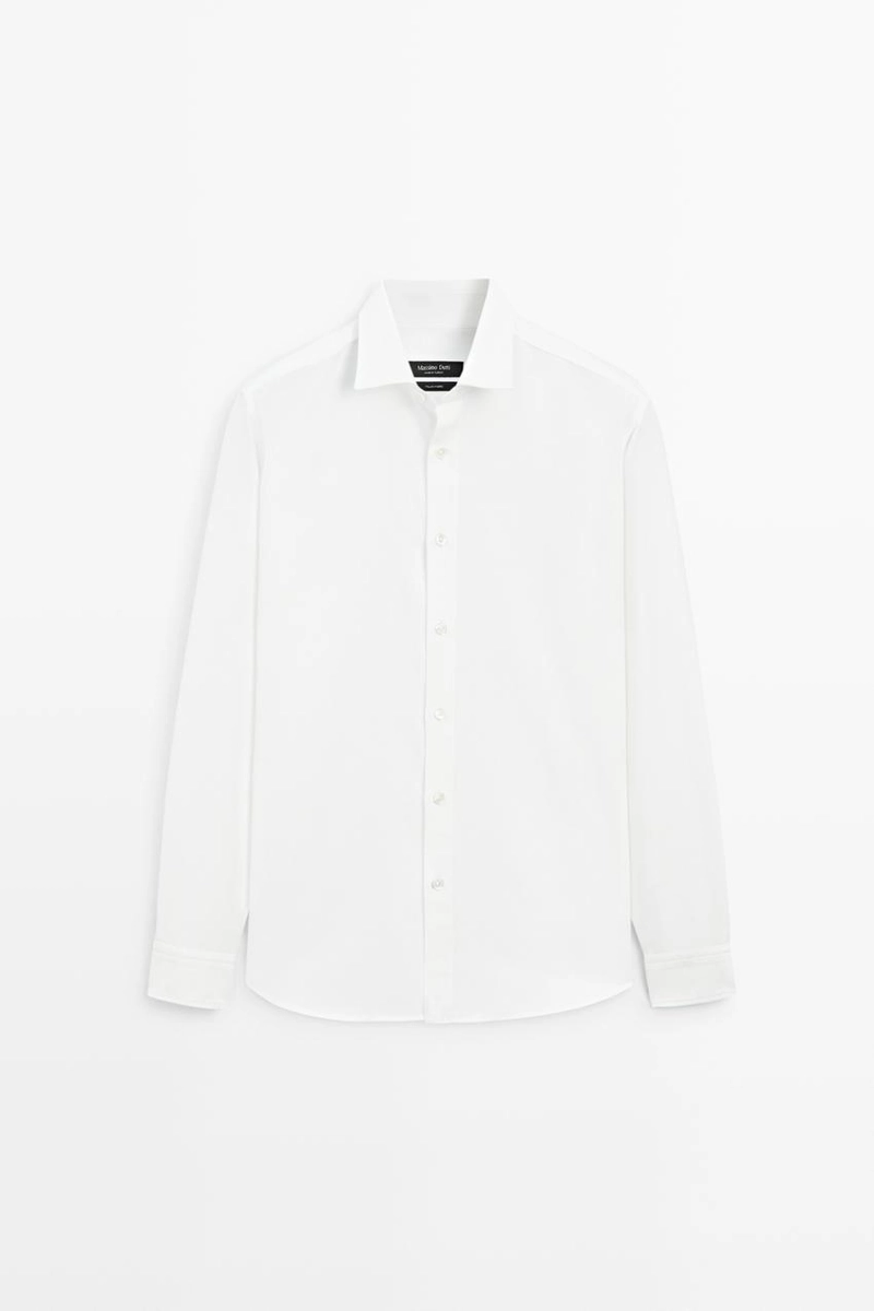 Рубашка regular fit из 100% хлопка oxford