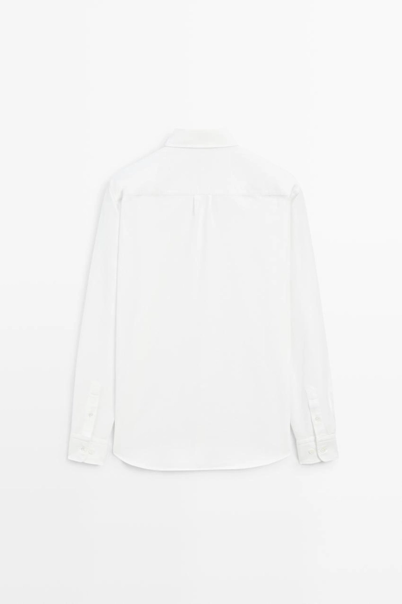 Рубашка regular fit из 100% хлопка oxford