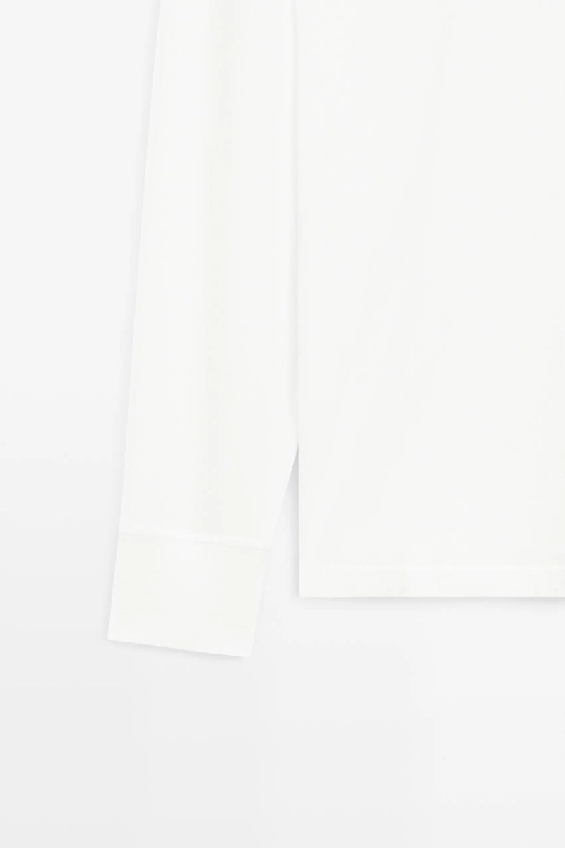 Футболка с длинным рукавом и круглым вырезом massimo dutti