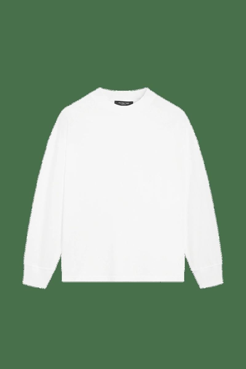 Футболка с длинным рукавом и круглым вырезом massimo dutti
