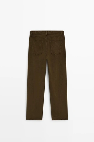 BROWN | 5026/727/716 - Massimo Dutti Джинсы прямого кроя