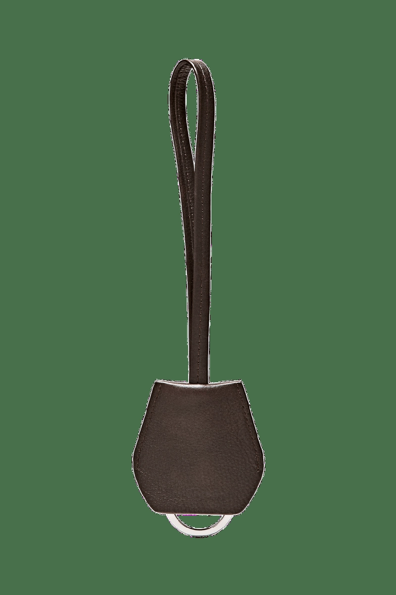 Брелок из кожи наппа