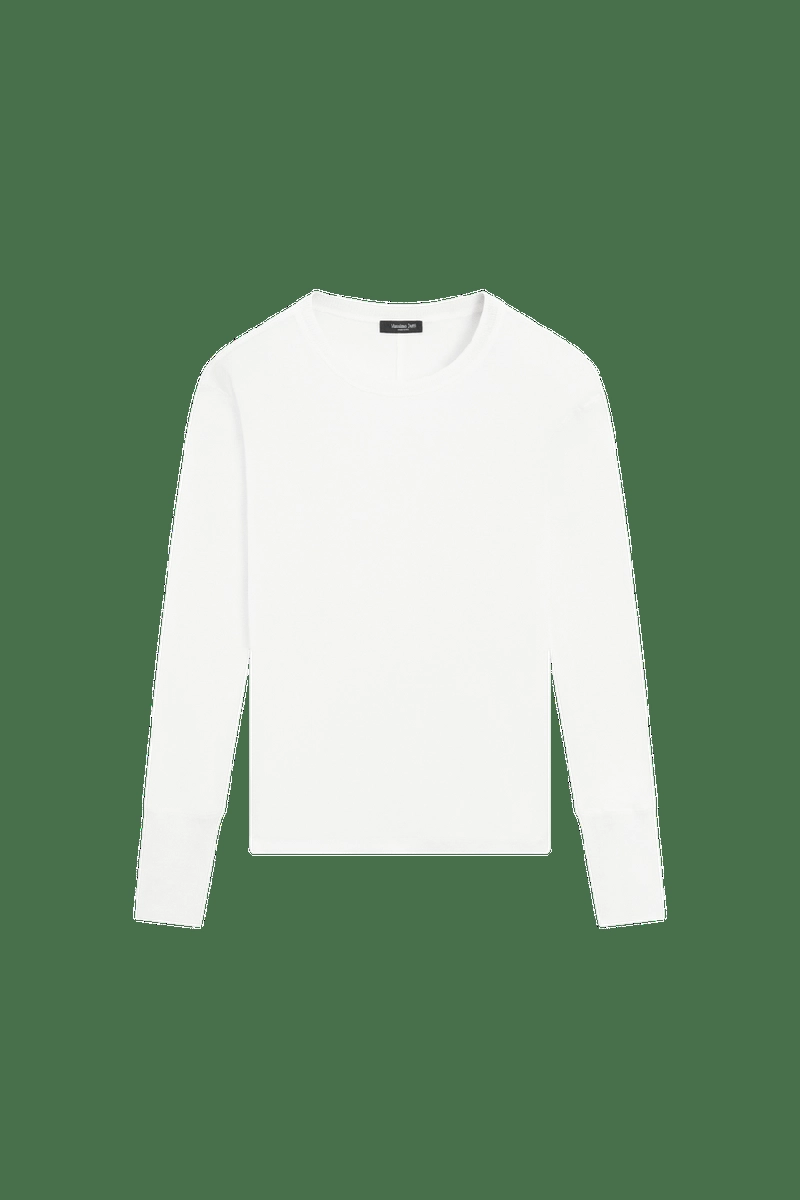 Футболка с длинными рукавами и деталями манжет от massimo dutti