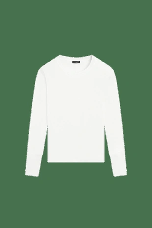 Футболка с длинными рукавами и деталями манжет от massimo dutti- Заказать в России