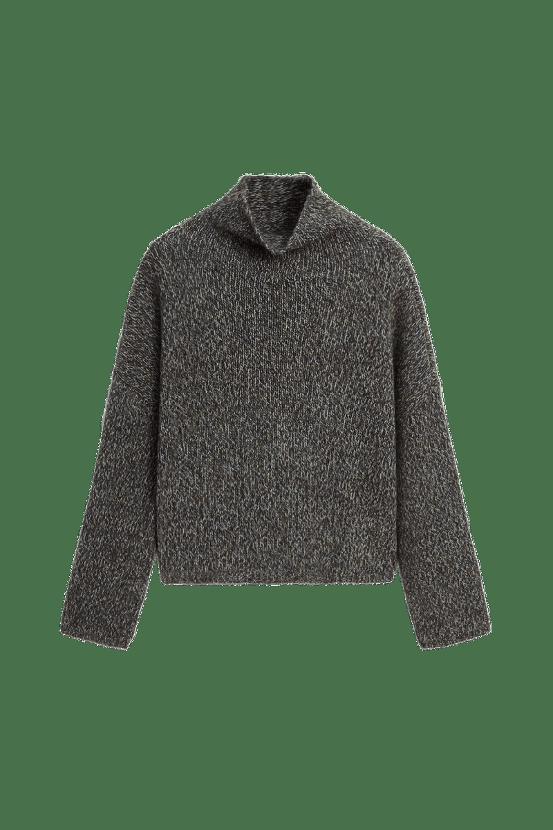 Джемпер из 100% шерсти mouliné