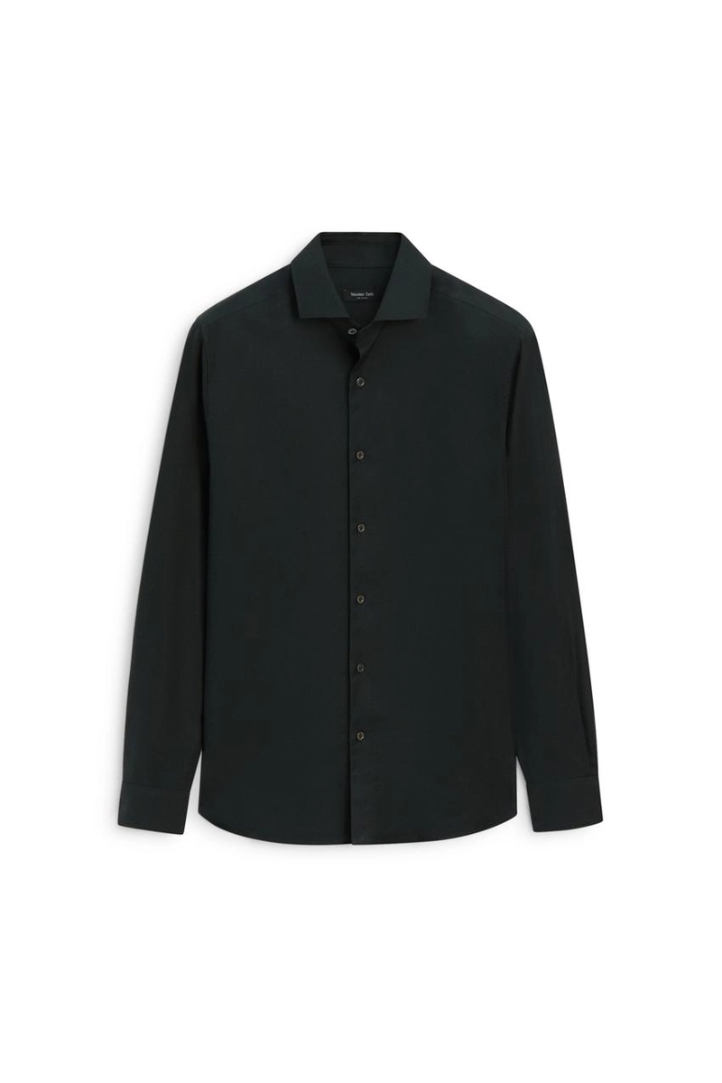 Рубашка regular fit из хлопковой смеси