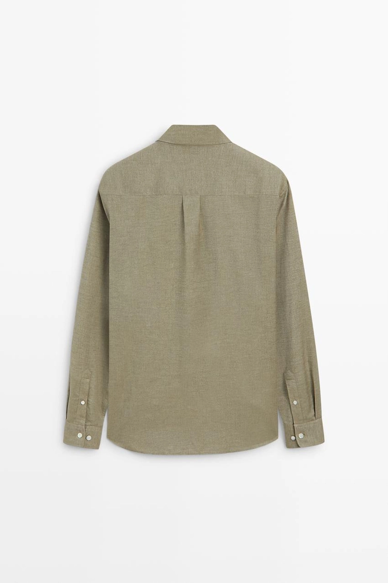 Рубашка regular fit из 100% хлопка