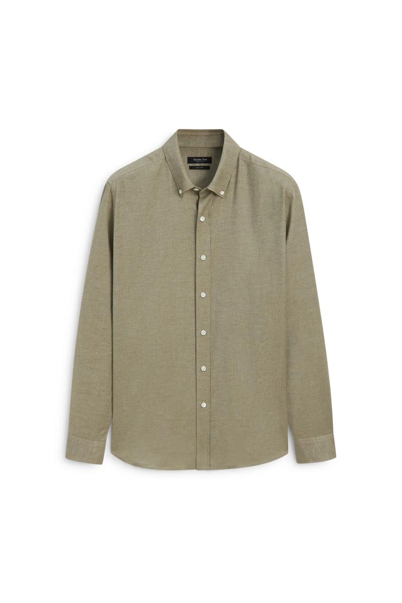 Рубашка regular fit из 100% хлопка