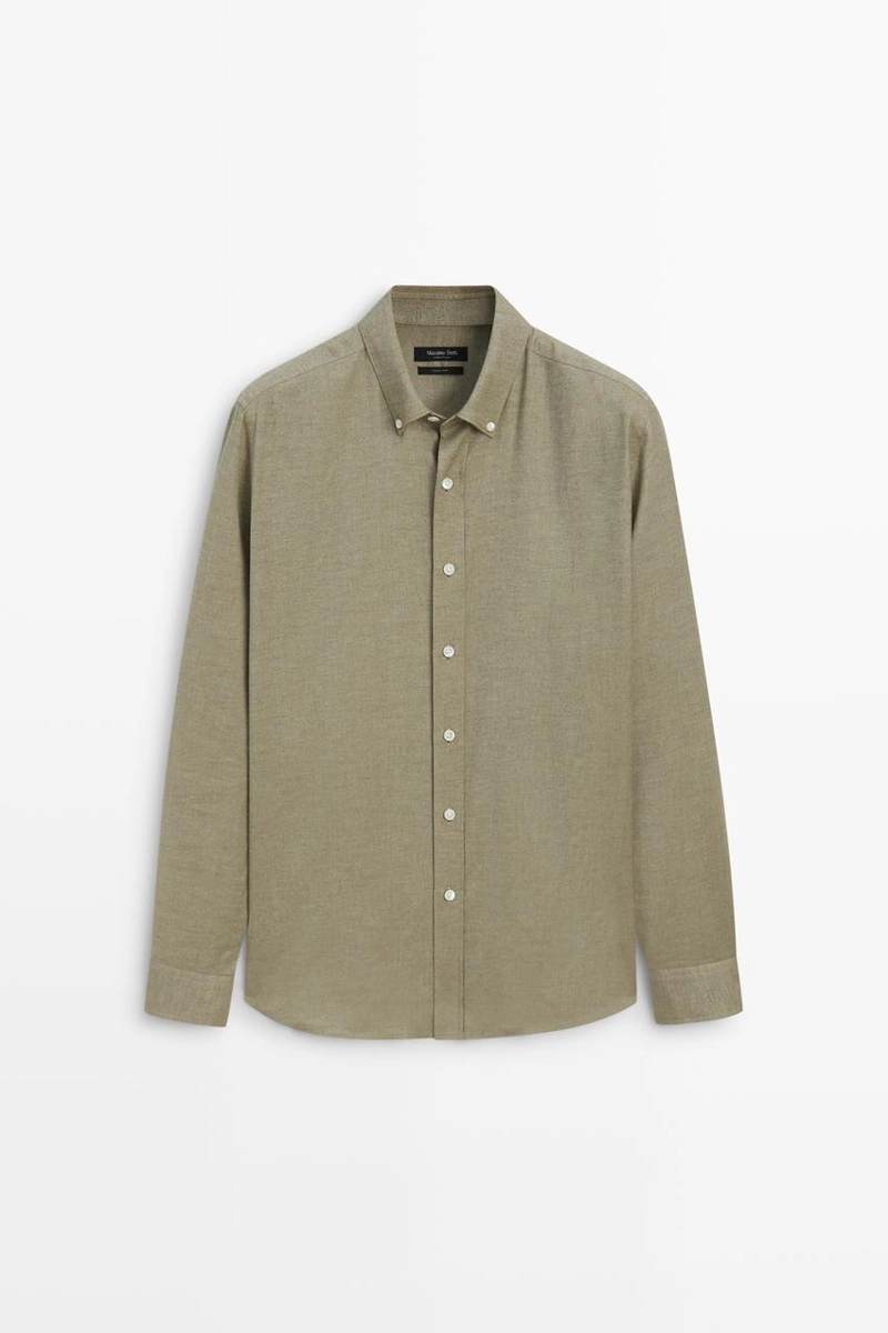 Рубашка regular fit из 100% хлопка