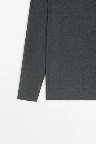 Футболка henley из хлопкового микса- Заказать в России