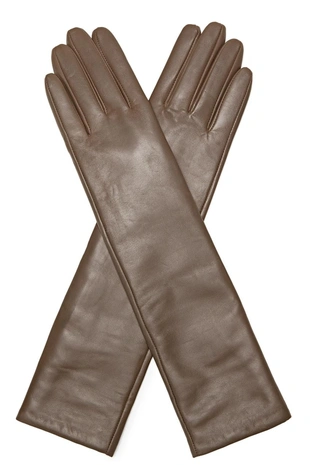 Длинные перчатки из наппы из кожи крупного рогатого скота - ограниченная серия- Заказать в России
