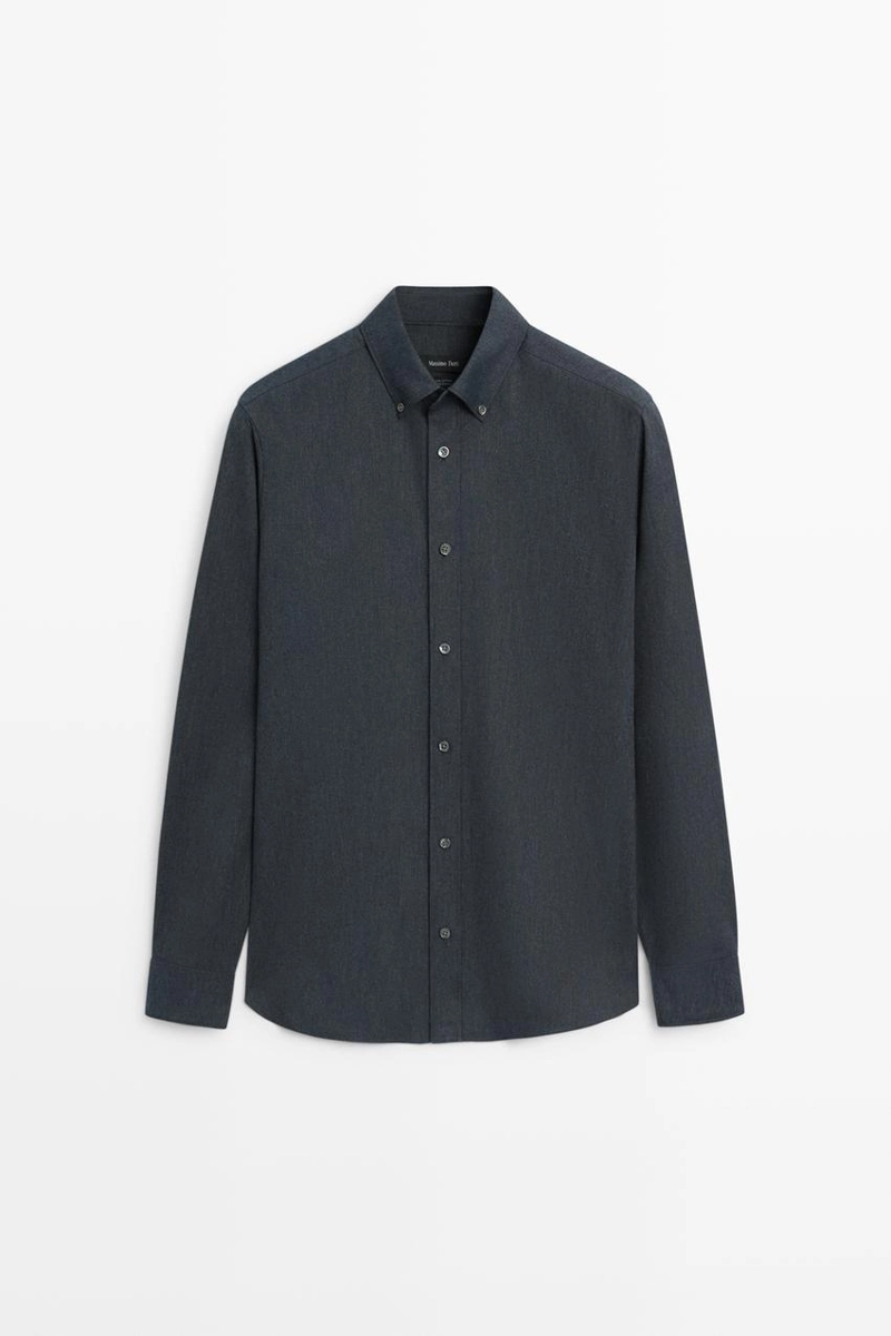 Рубашка regular fit oxford из 100% хлопка