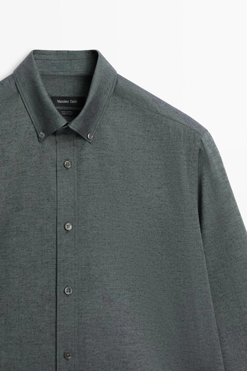 Рубашка regular fit oxford из 100% хлопка