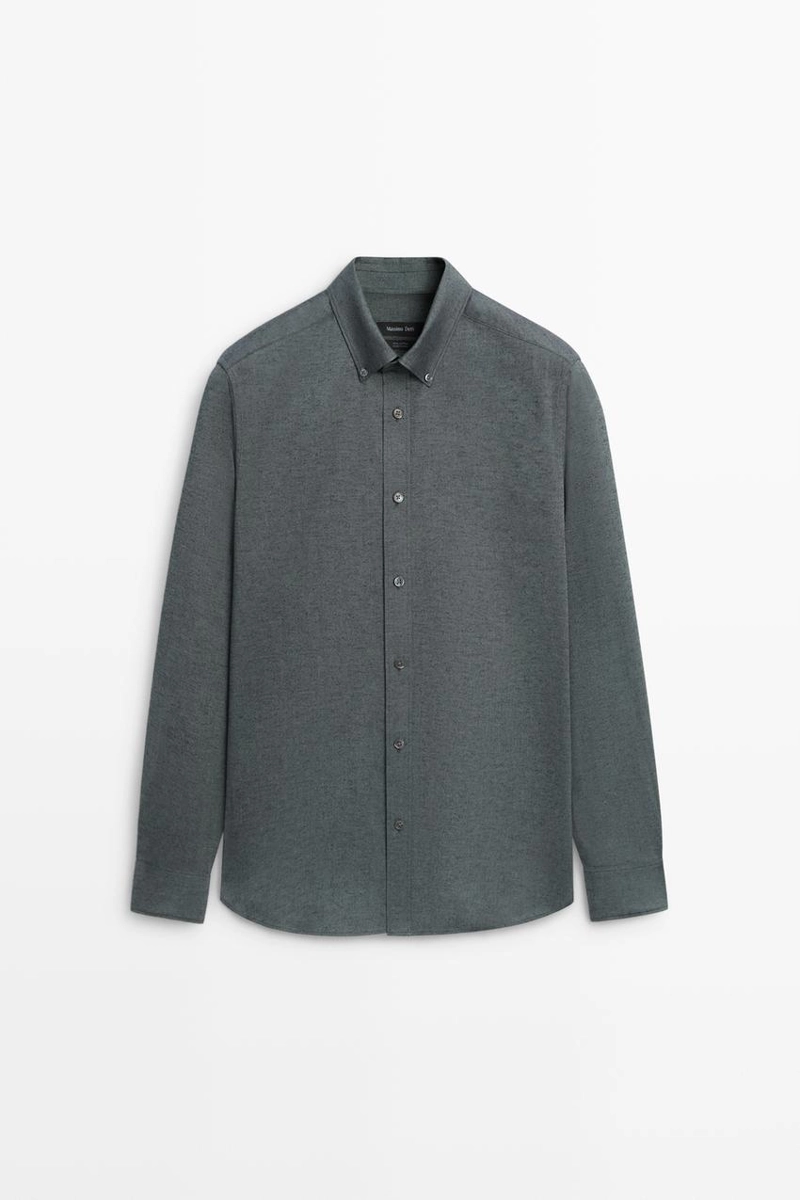 Рубашка regular fit oxford из 100% хлопка