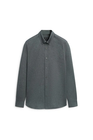 Рубашка regular fit oxford из 100% хлопка- Заказать в России