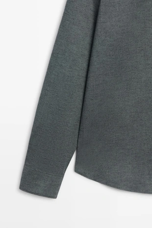 Рубашка regular fit oxford из 100% хлопка- Заказать в России